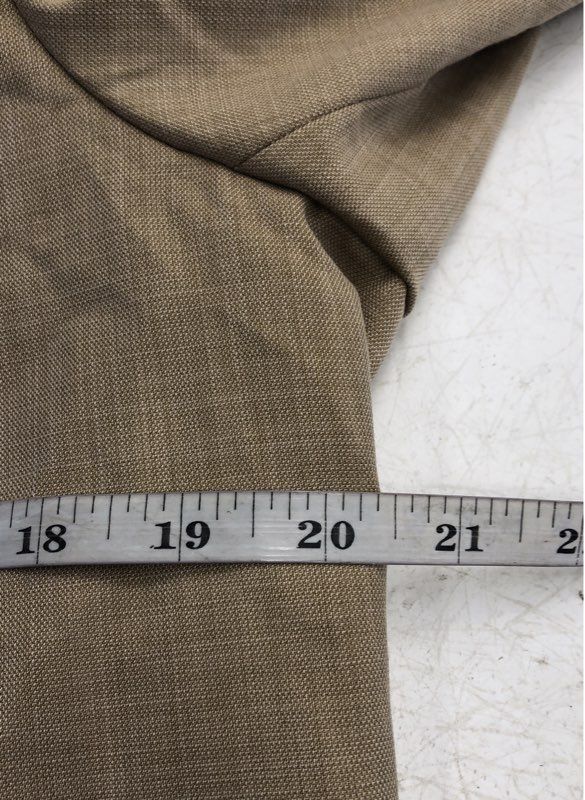 NWT Express Tan Double Breasted Cropped Blazer Women's Size XL