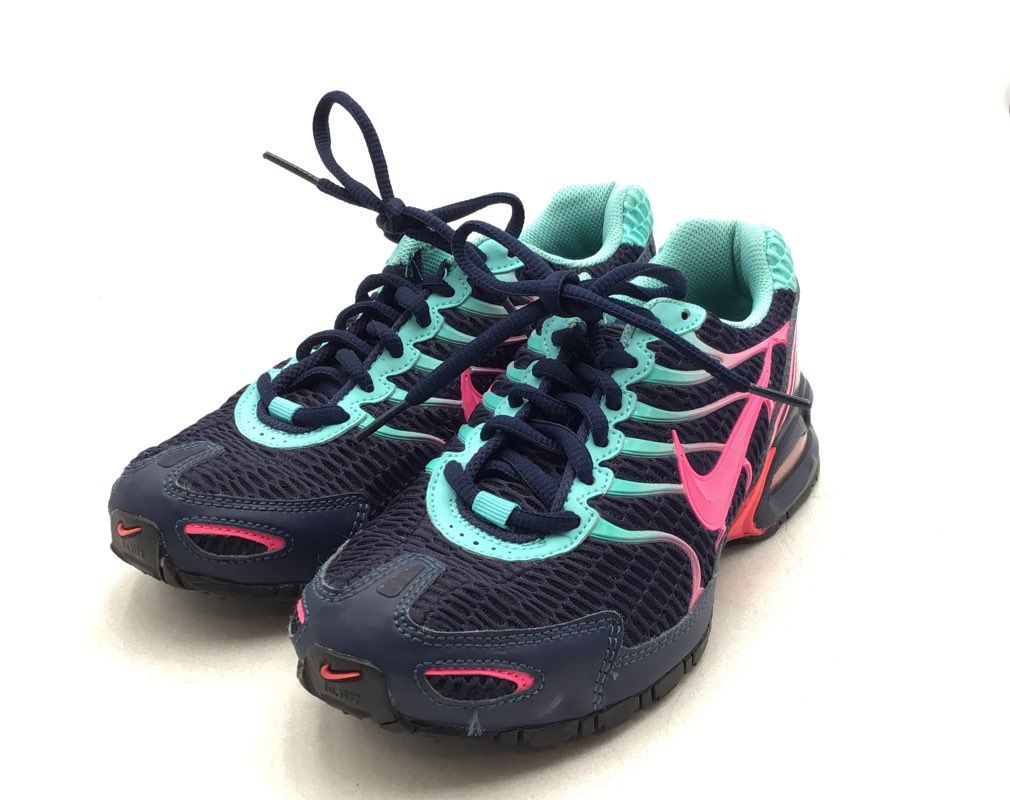 Nike Women&#39;s Air Max Torch 4 Midnight Navy Pink Blast Athletic Shoes - Size 6