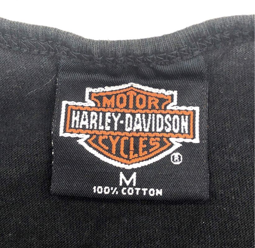 Harley-Davidson Rebel Bahamas Nassau Graphic Tank Top Black Sz M