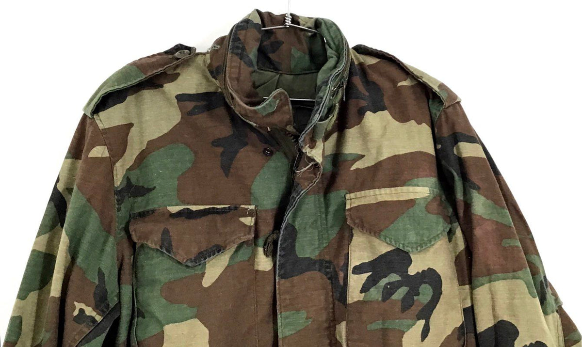 Alpha Industries Camouflage Military Jacket - Size S