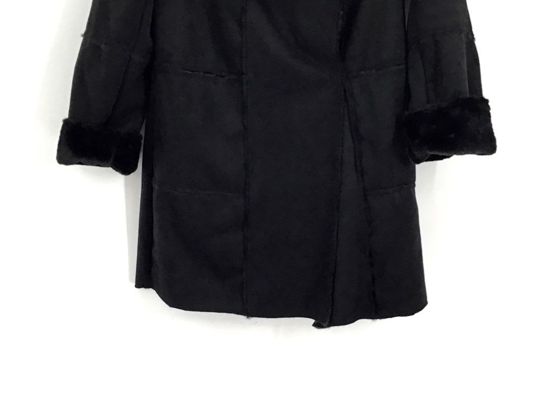 Max Studio Women&#39;s Black Overcoat - Size Medium