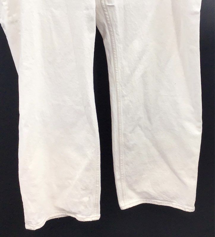 Abercrombie Women's White '90s Relaxed Curve Love High Rise Jeans 37 Long NWT