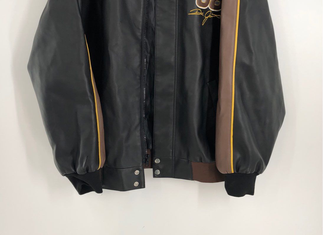 Winners Circle Men&#39;s Black UPS Dale Jarrett #88 NASCAR Racing Jacket - Size XL