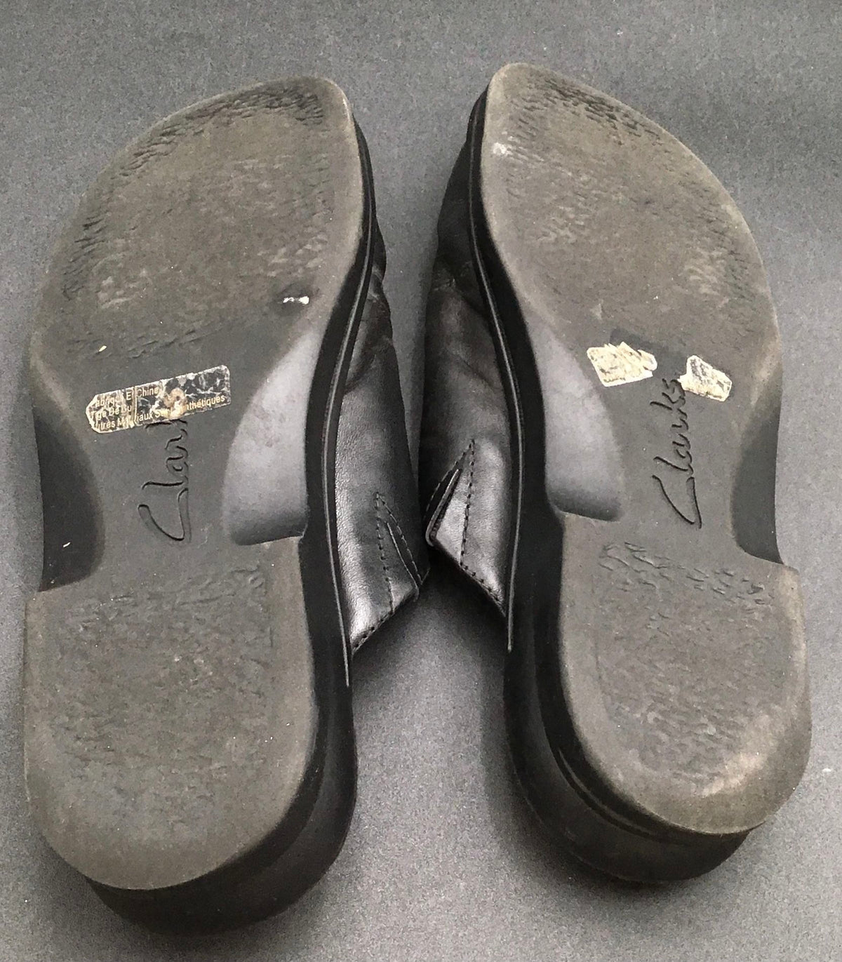 Clarks Women&#39;s Black Casual Clogs - Size 7M