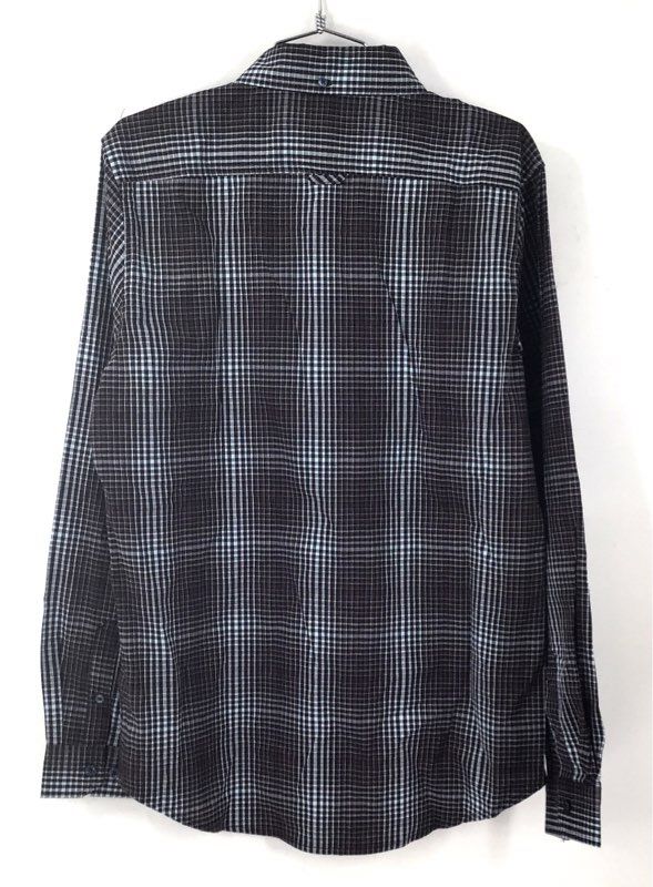 NWT Ben Sherman Men's Multicolor Plaid Stretch Button-Up Shirt Size M