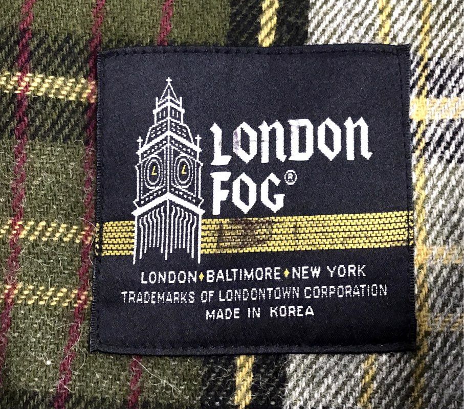 London Fog Women's Green Trench Coat - Size 14