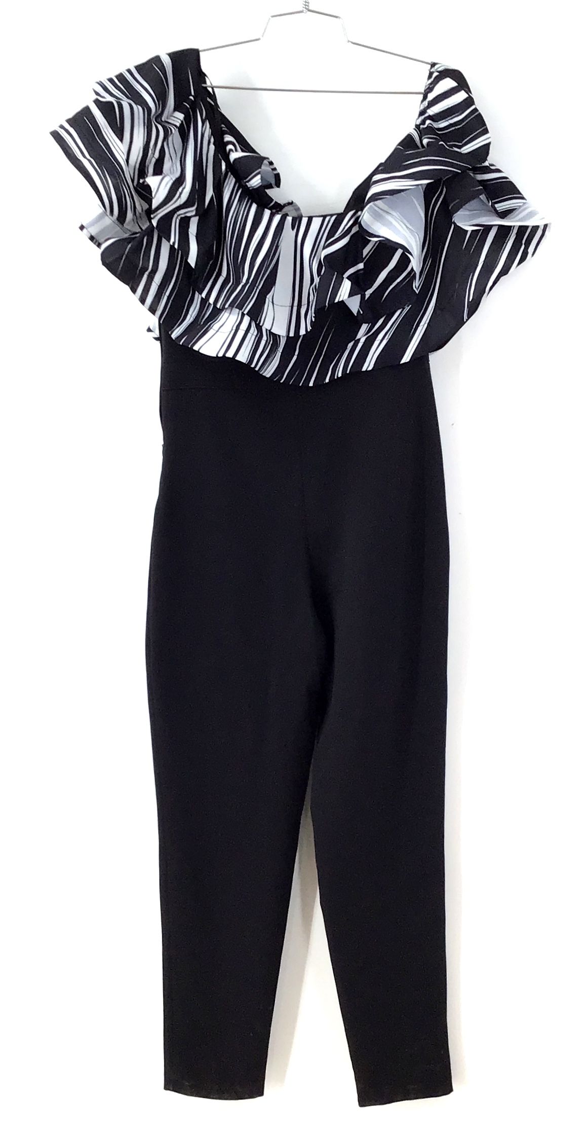 NWT Forever Unique Women's Black Jumpsuit One-Piece - Size 8