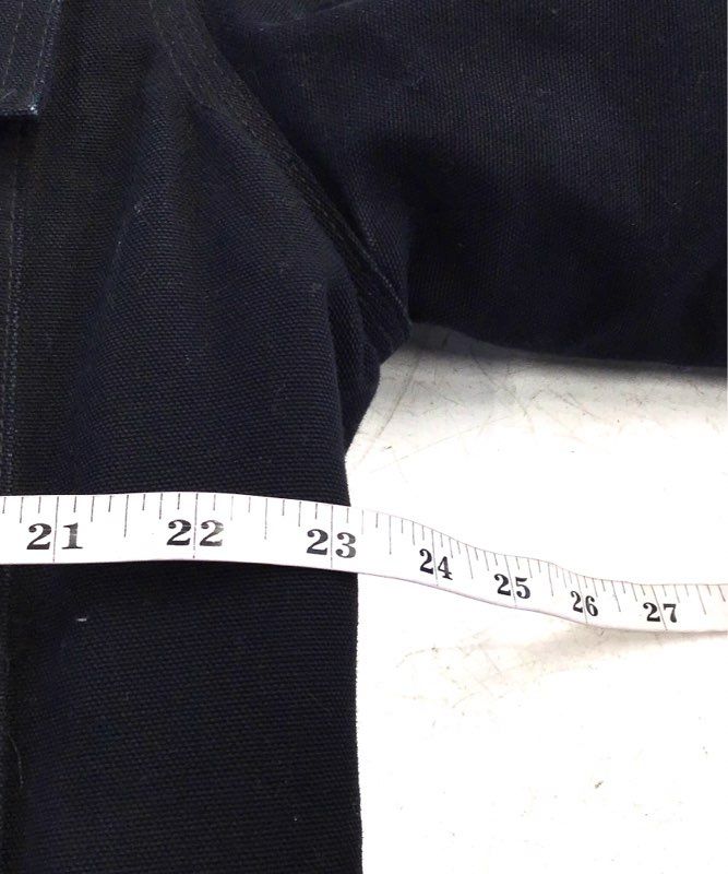 Carhartt Men's Black C003 Full Zip Jacket - Size M