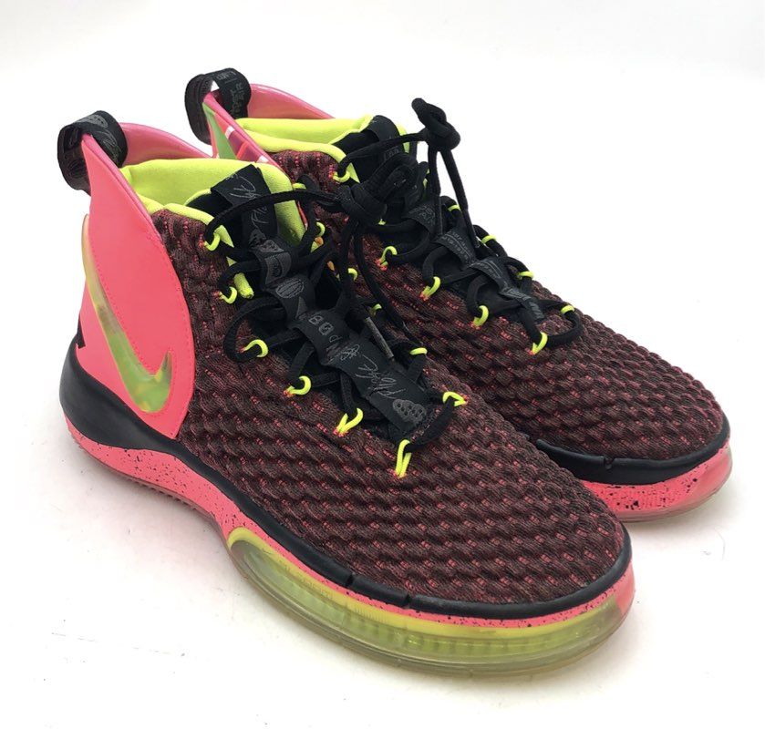 Nike AlphaDunk EP Magic Flamingo Black Volt Basketball Shoes Size 8.5