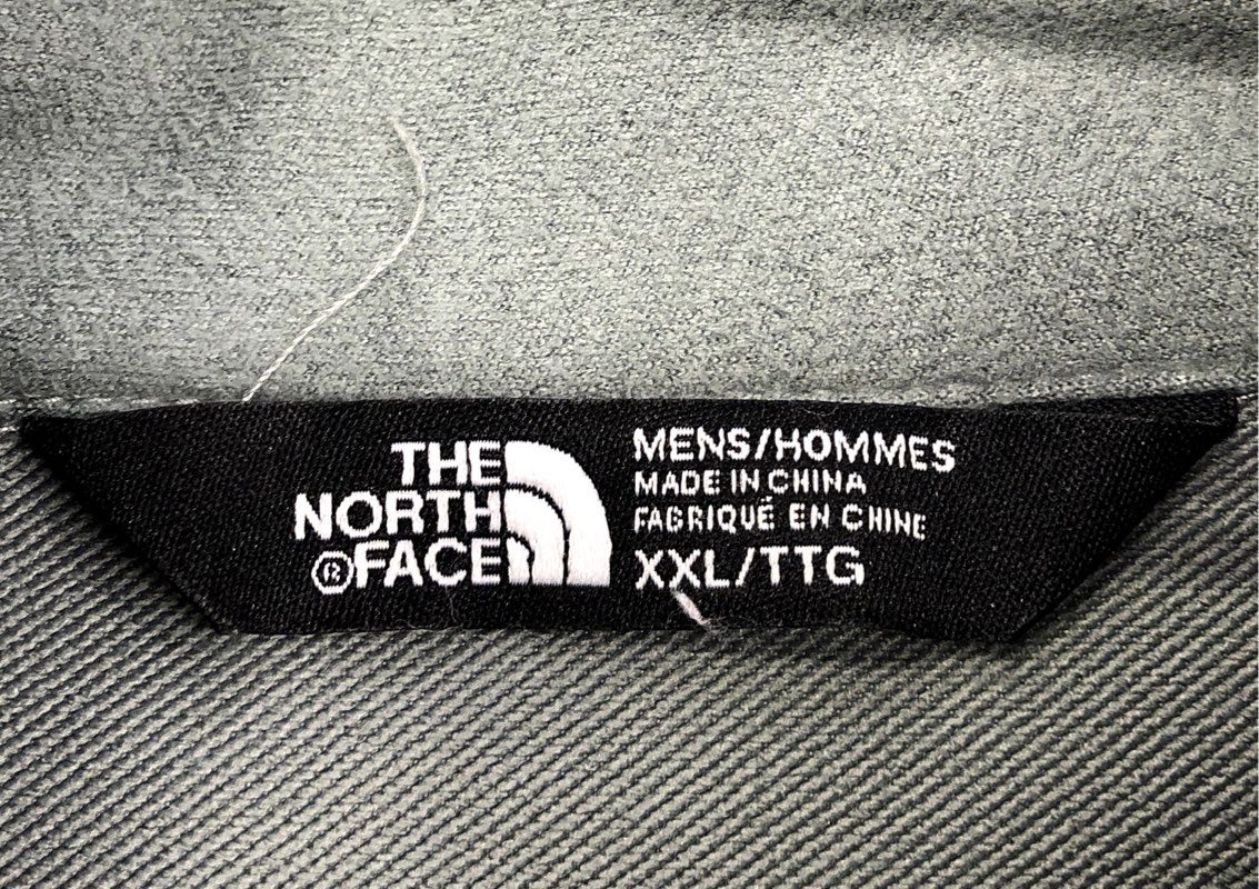 The North Face Men's Gray Black Apex Bionic Softshell Full Zip Jacket Sz XXL