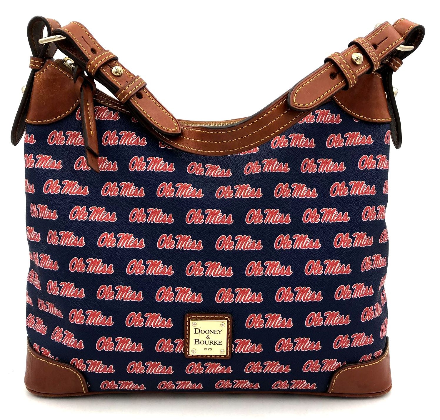 DOONEY & BOURKE Blue Brown Shoulder outlet Bag