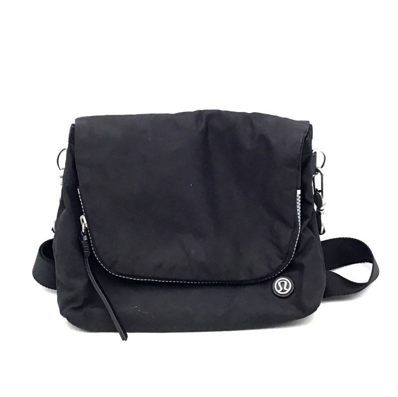 Lululemon Women&#39;s Black Go Your Om Way Crossbody Bag