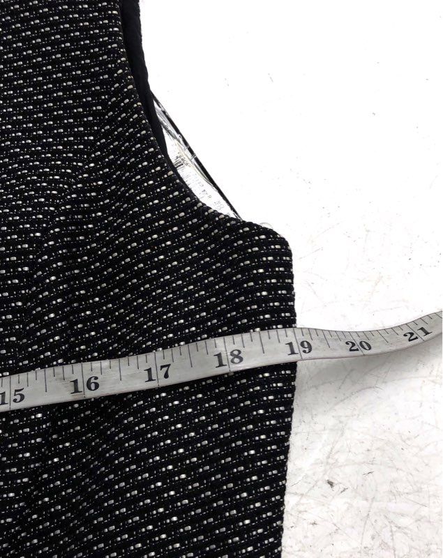 Tahari Arthur S. Levine Women's Sammi Sheath Dress Black White Beaded NWT Sz 8