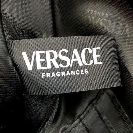 Versace Fragrances Designer Belt Bag/Fanny Pack with Silver-Tone Hardware