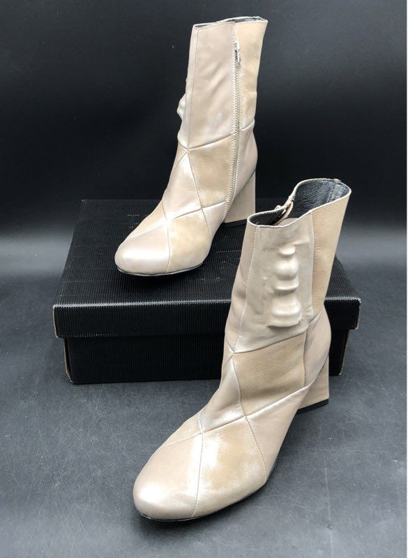 Papucei Women's Beige Booties - Size 40