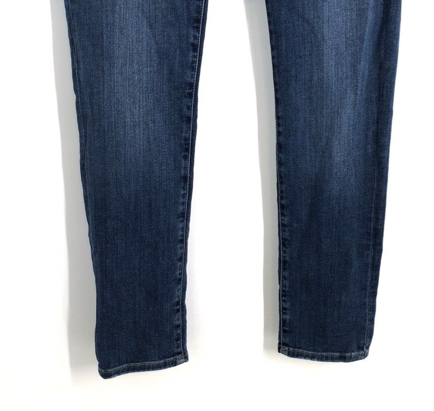 Frame Women's Le Garcon Slim Boyfriend Jeans Blue Distressed Denim Size 25