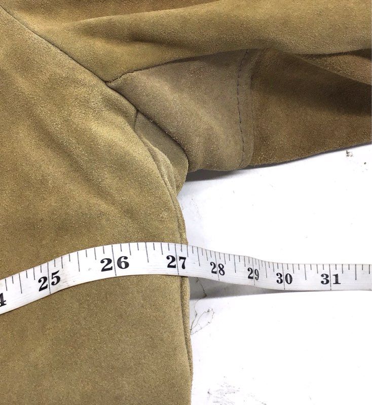 Vintage 70s Sears Western Outdoor Wear Sherpa Rancher Jacket Tan Sz L