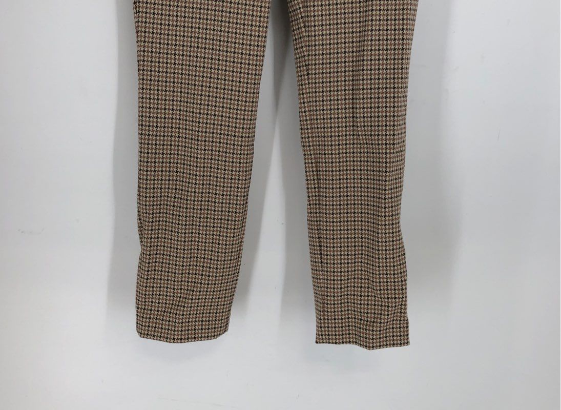 NWT Theory Women's Beige Brown Slim Fit Ankle Pant - Size 00