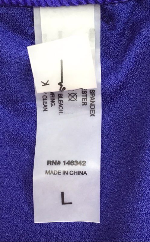 Nicole Miller Women's One-Piece Swimsuit Navy Coral Convertible Ruched Sz L NWT