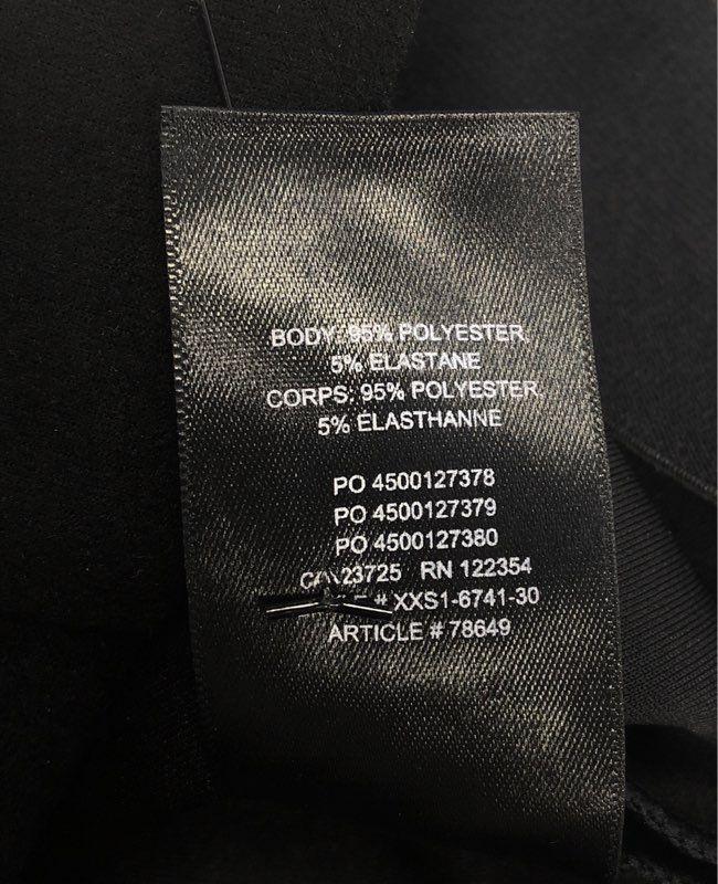 Babaton Women's Black Vegan Suede Sadiki Side Zip Tapered Pants Size 12 NWT