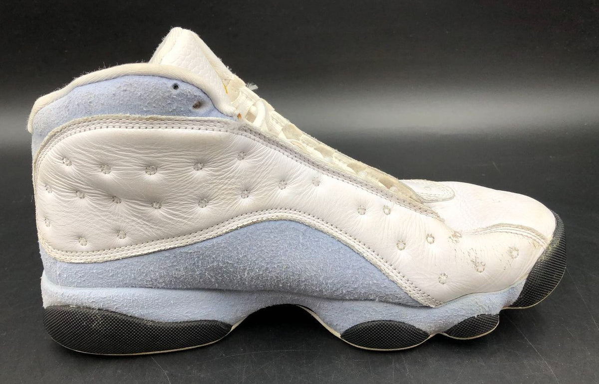 Nike Air Jordan 13 Retro Men's 'Blue Grey' & White Sneakers - Size 7.5 (+COA)