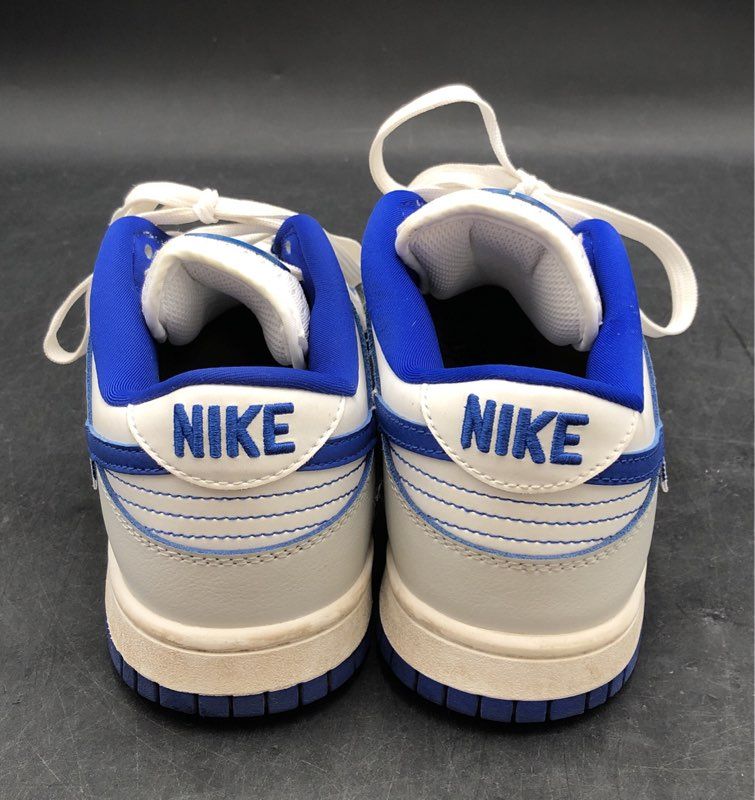 Nike Dunk Low Athletic Department University Blue White Sneakers Size 8.5