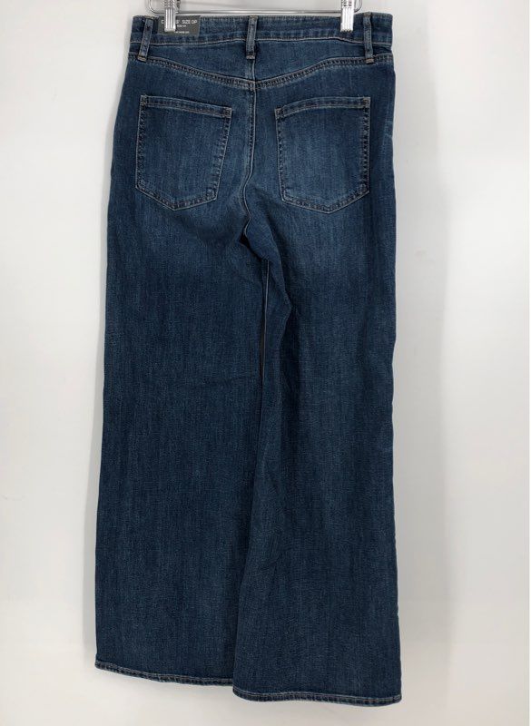 NWT Chico&#39;s Women&#39;s Blue Denim High Rise Wide-Leg Jeans - Size 4P