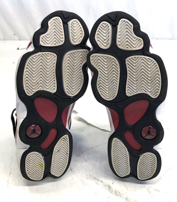 Jordan 6 Rings Gym Red Black White Sneakers Men's Size 8