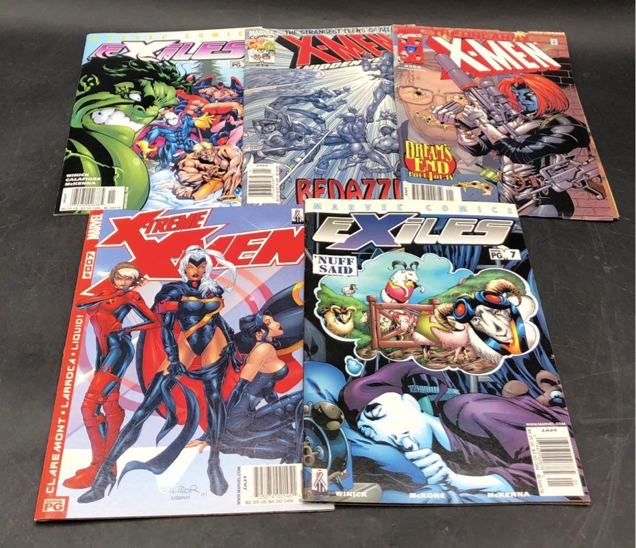 Marvel Comic Book Lot Modern Age Superhero X-Men Spider-Man Avengers 25 Comics