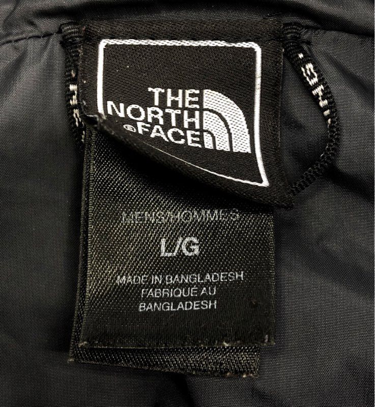 The North Face Men's Yellow Full Zip Quilted Insulated Puffer Jacket Sz L