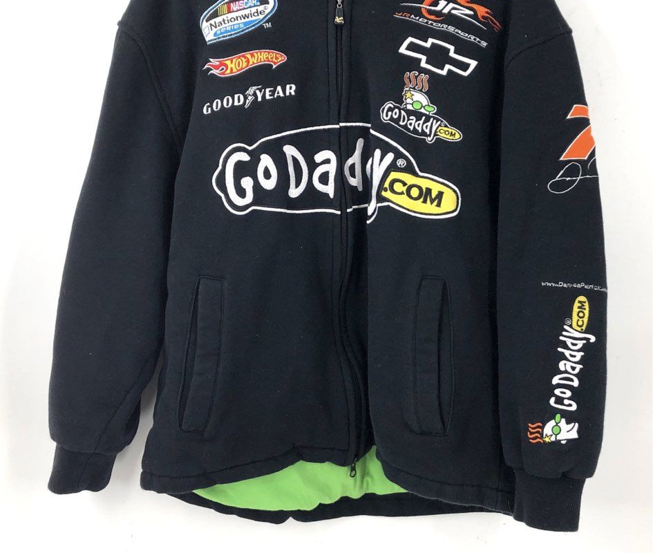 Chase Authentics Danica Patrick #7 Go Daddy NASCAR Jacket - Size SM
