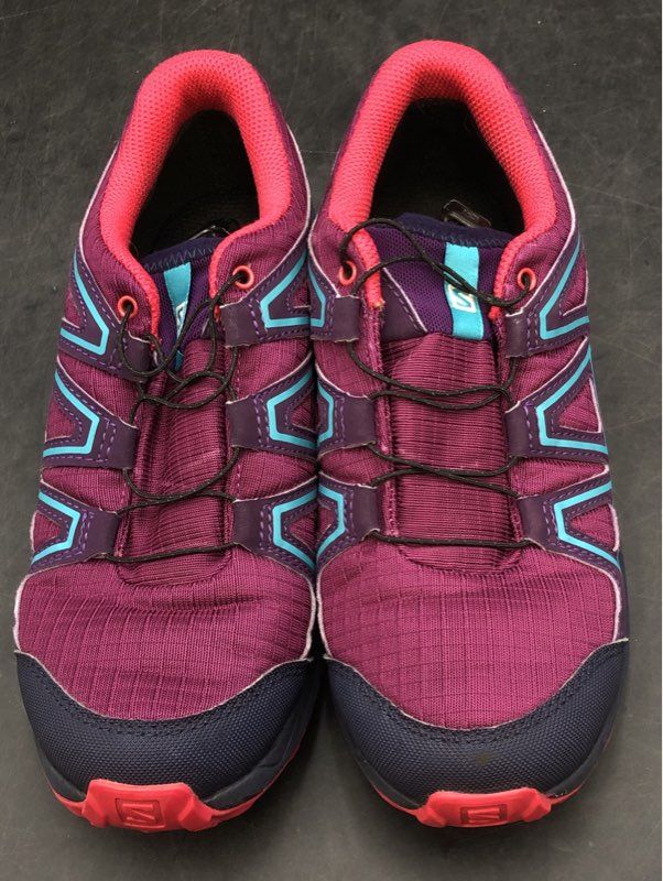 Salomon Women's Speedcross Purple Athletic Shoes - Size 4