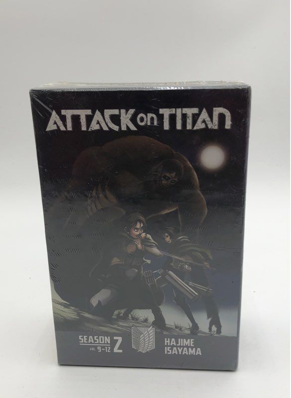 Attack on Titan Manga Box Set Lot Season 1 Pt 2 & Season 2 Vol 5-12 New Sealed