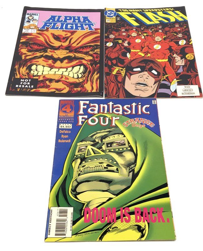 Comic Book Lot Marvel DC Dark Horse 1980s-2010s Superhero Approximately 20
