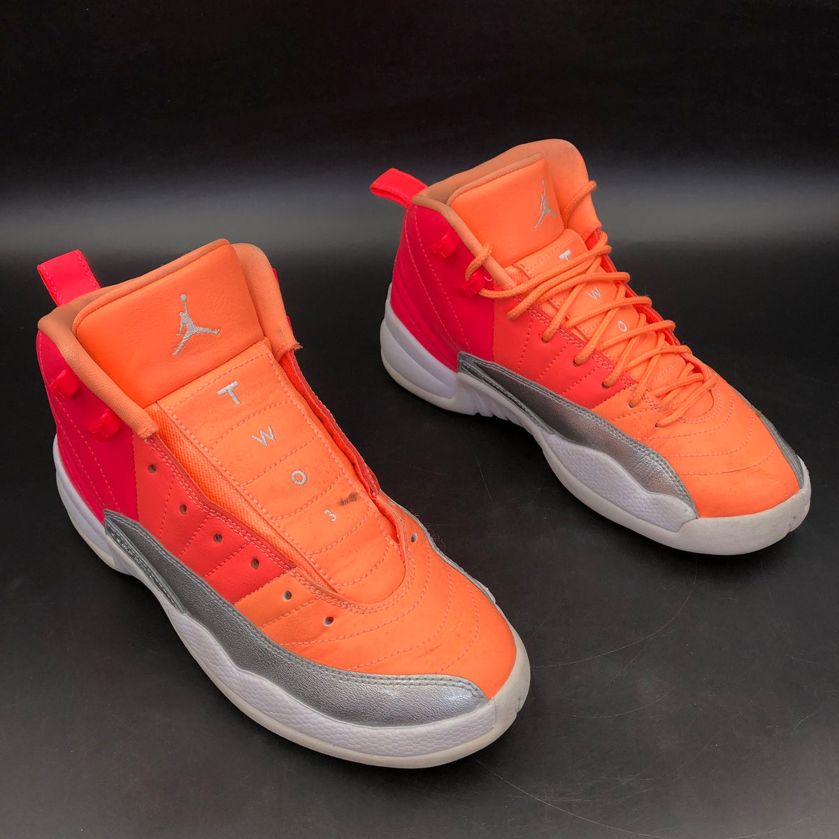 Nike Air Jordan 12 Retro Girl's 'Sunrise' (GS) Sneakers-Size: 6.5Y (+COA)