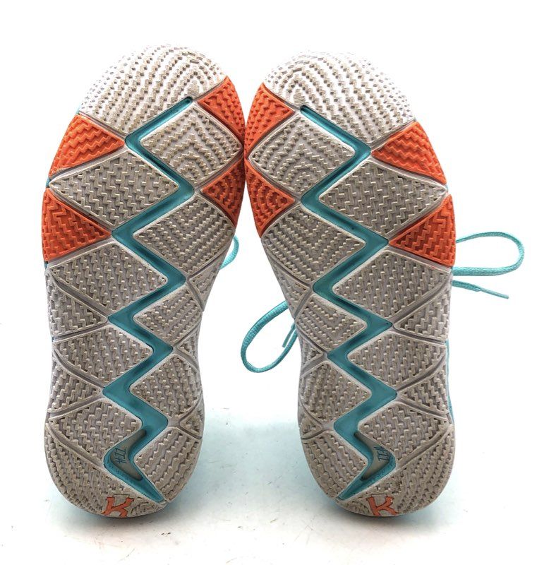 Nike Kyrie 4 Power is Female Light Aqua Basketball Shoes Women's 7