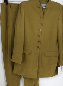 NWT Liz Claiborne Men's Green 2-Piece Blazer And Pants Suit - Size 16