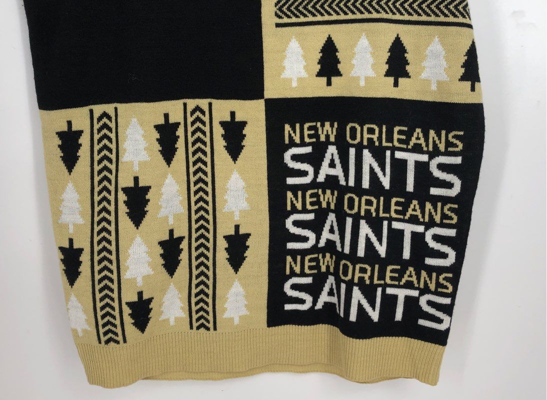 NFL New Orleans Saints Football Sweater Vest - Size Small