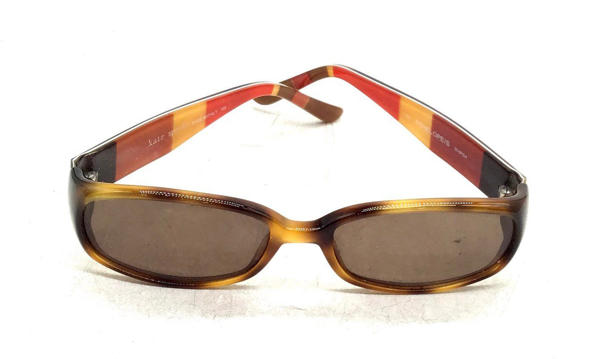 Kate Spade New York Penelope/S Multicolor Tortoise Oval Sunglasses W/Case