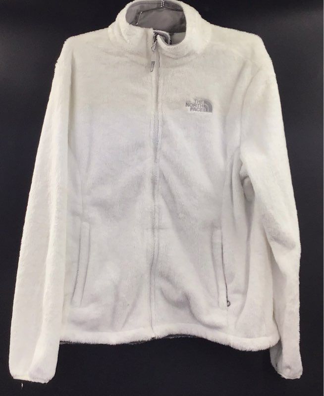 The North Face Women's Osito Full Zip Fleece Jacket White Sz L