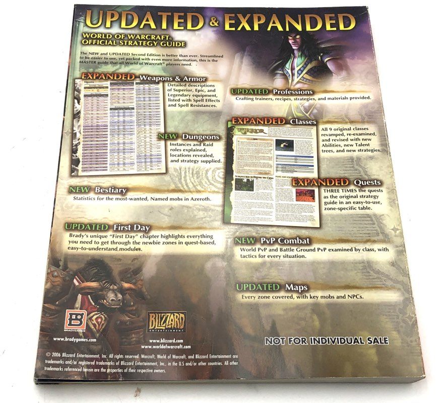 World of Warcraft Diablo III 4 Strategy Guide Book Lot BradyGames PC Atlas