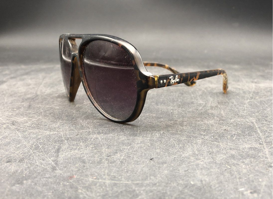 Ray-Ban Men's Black Brown Aviator Sunglasses