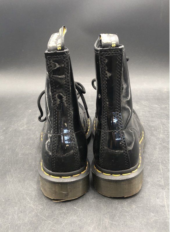 Dr. Martens Women's Black Combat Boots - Size 8