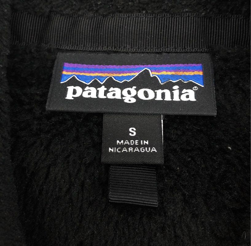 Patagonia Women's Black Re-Tool Snap-T Fleece Pullover Polartec Sz S