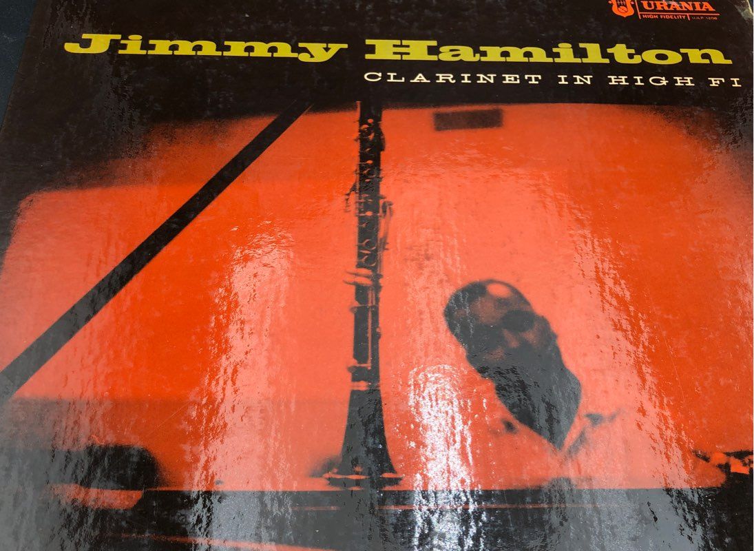 Urania Records Jimmy Hamilton Clarinet In High Fi Vinyl Record