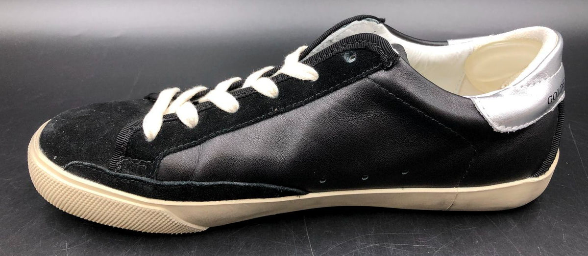 Golden Goose Super-Star Women's Black/Silver/Beige Sneakers - Size 39 (+COA)