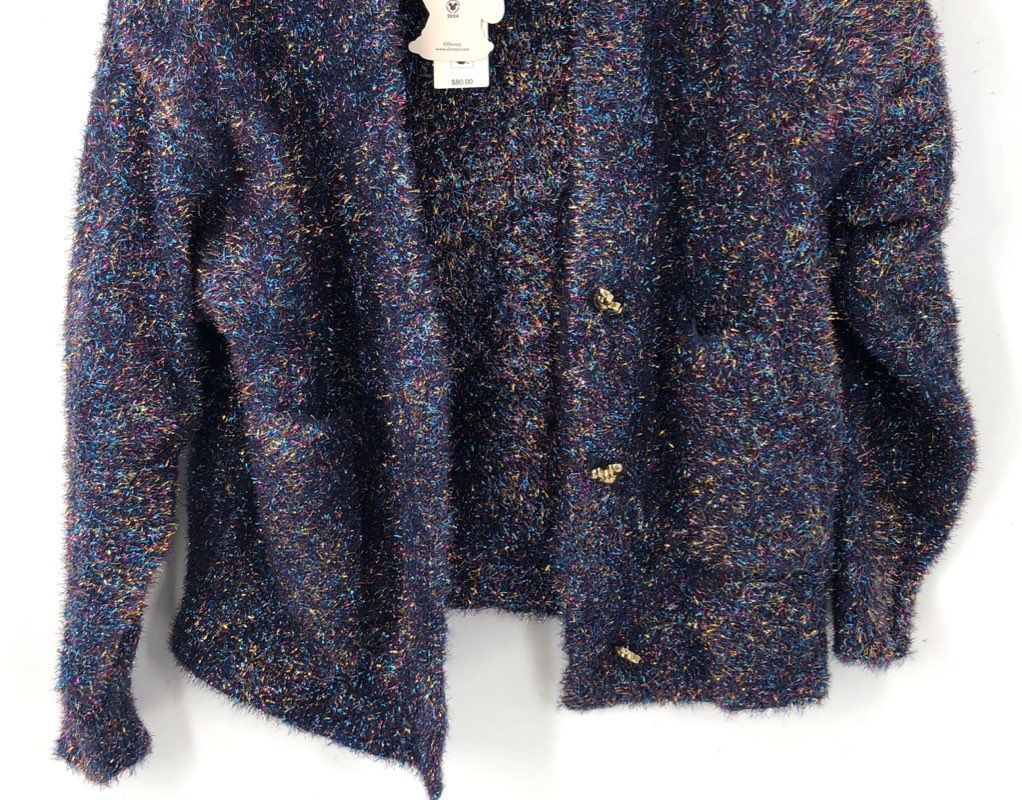 NWT Disney Women's Purple Cardigan Sweater - Size S