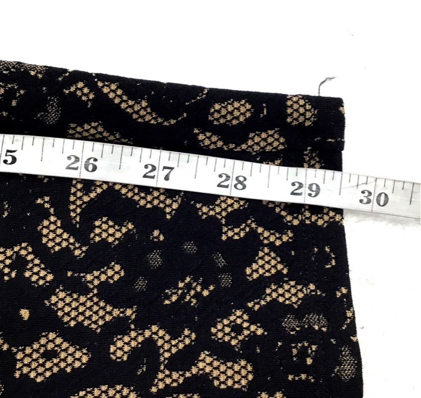 NWT Michael Kors Women's Suntan Black Ankle Leggings - Size XS