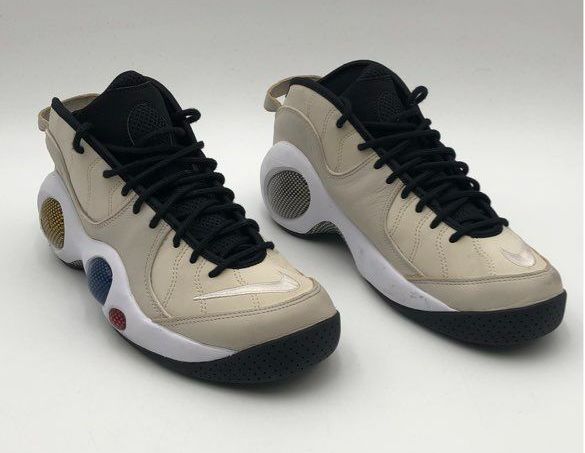 Nike Air Zoom Flight 95 Football Grey Light Orewood Brown Size 9
