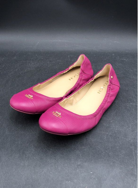 Coach Women's Camilla Pink Ballet Flats - Size 9.5B